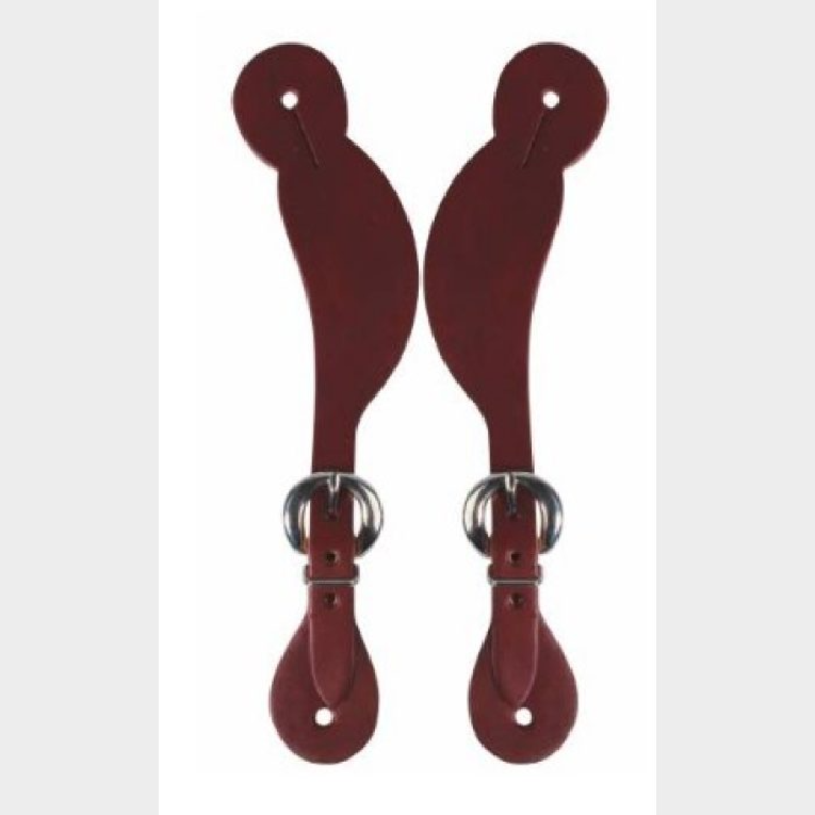 Professional's Choice Lady/Youth Spur Strap Burgundy