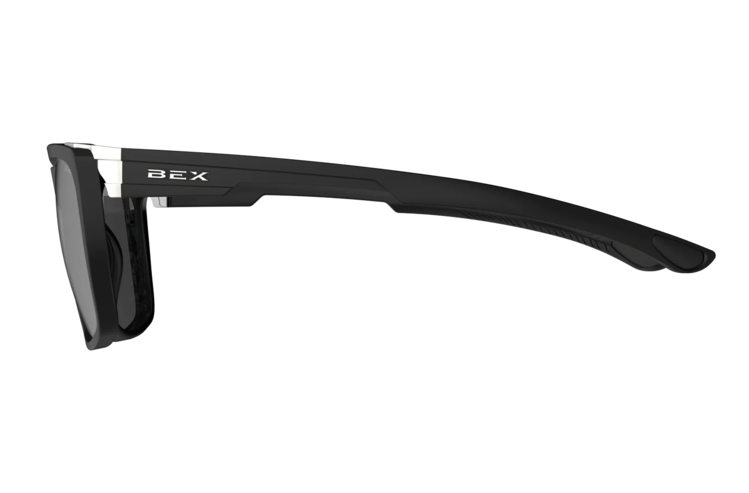 BEX Sunglasses ADAMS Black/Gray Silver
