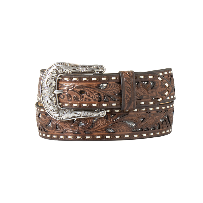 Ariat Men's Natural Basketweave Western Belt