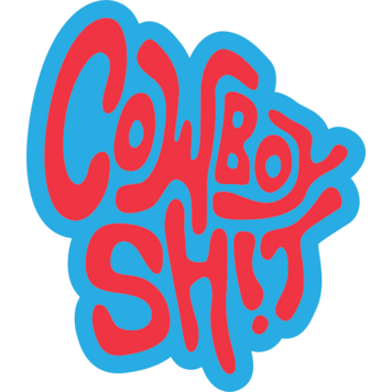 Cowboy Sh*t Softy Sticker 3.5" x 4"
