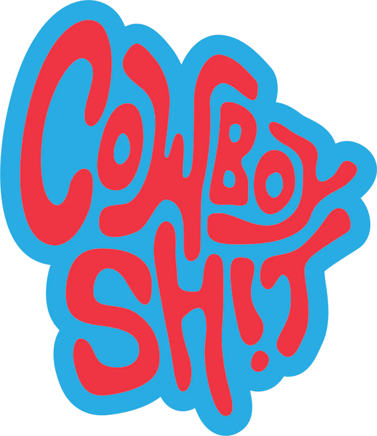 Cowboy Sh*t Softy Sticker 3.5" x 4"