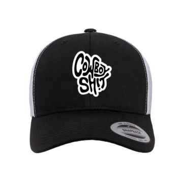 Cowboy Sh*t Softy Hat Black/ White