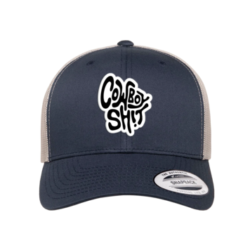 Cowboy Sh*t Softy Hat Navy/ Silver