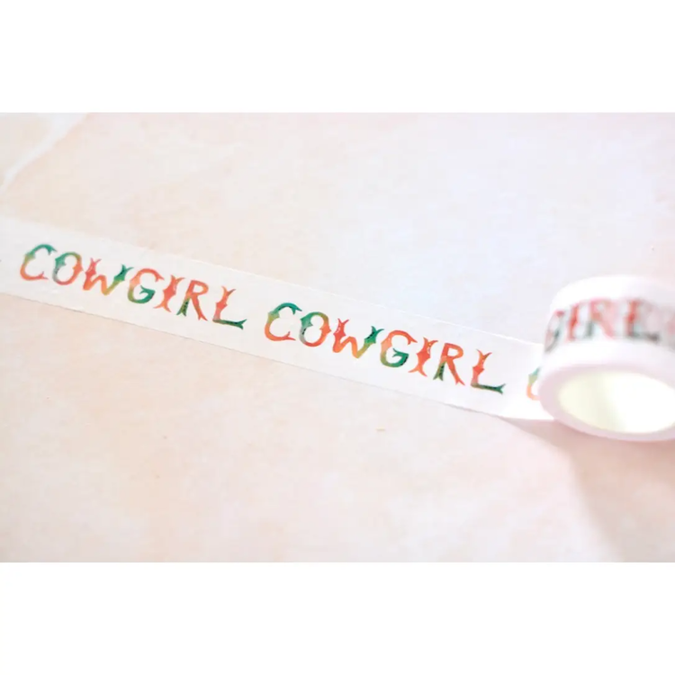 Western Cowgirl Washi Tape
