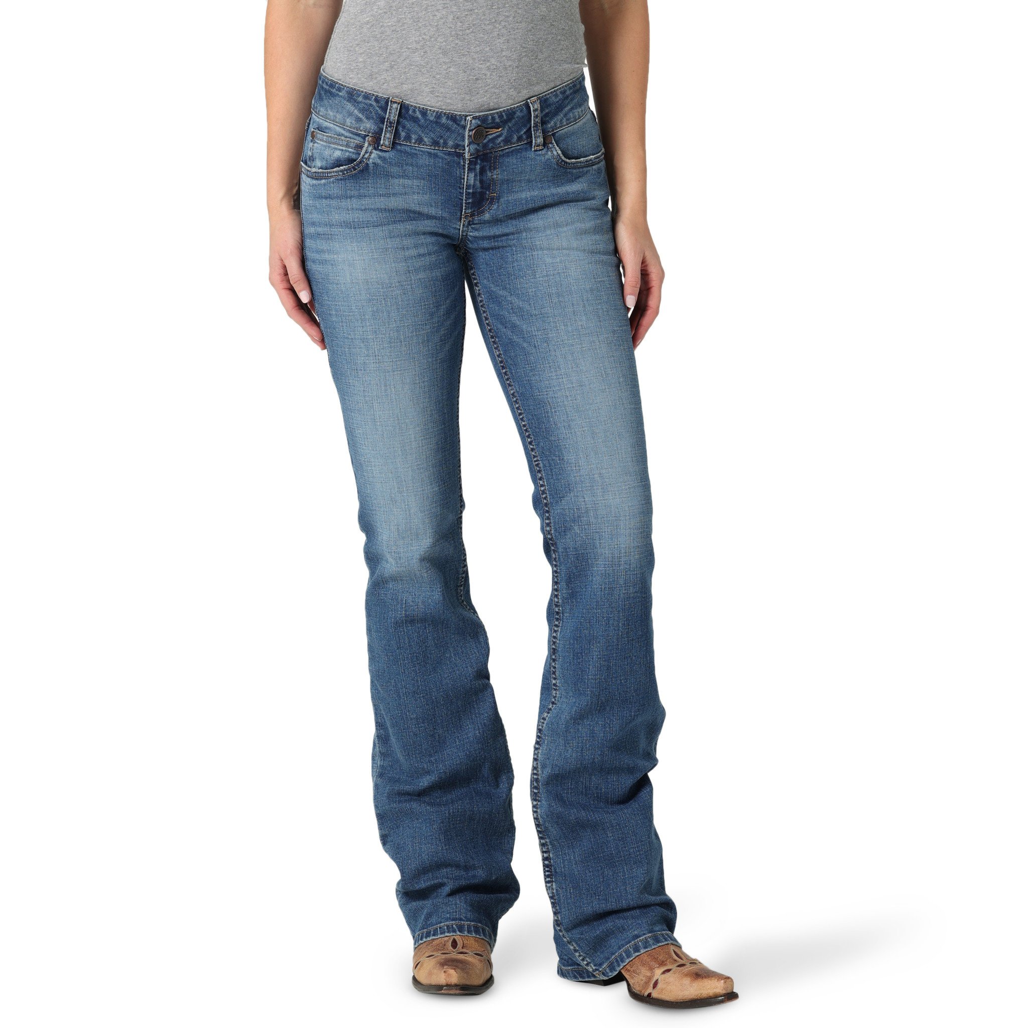 Retro Sadie Low Rise Bootcut Jeans Emmie - Frontier Western Shop