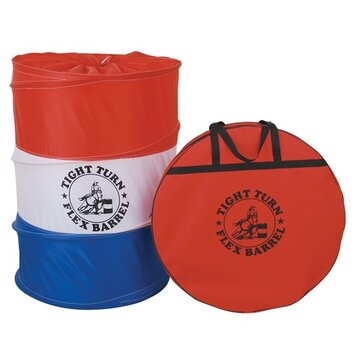 American Heritage Equine Tight Turn Flex Barrels Red White Blue