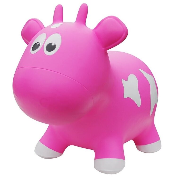Farm Hoppers Jumping Animals Pink Cow