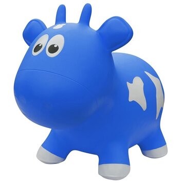 Farm Hoppers Jumping Animals Blue Cow