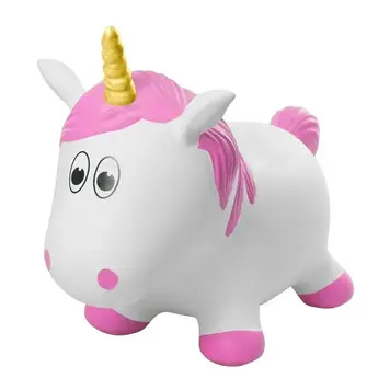 Farm Hoppers Jumping Animals Pink Unicorn