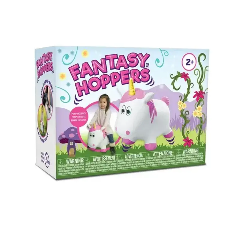 Farm Hoppers Jumping Animals Pink Unicorn