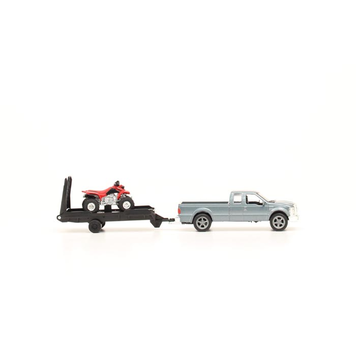 M & F Western 1955 Chevy Pickup and Horse Trailer Toy main image 1
