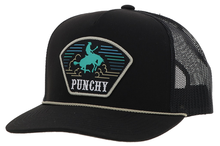 HOOey Punchy Trucker Cap Black