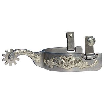 Professional's Choice Bob Avila Medium Shank Floral Spurs
