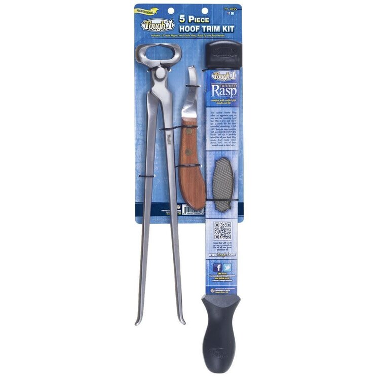 Tough 1 Pro Hoof Trim 5 Piece Kit