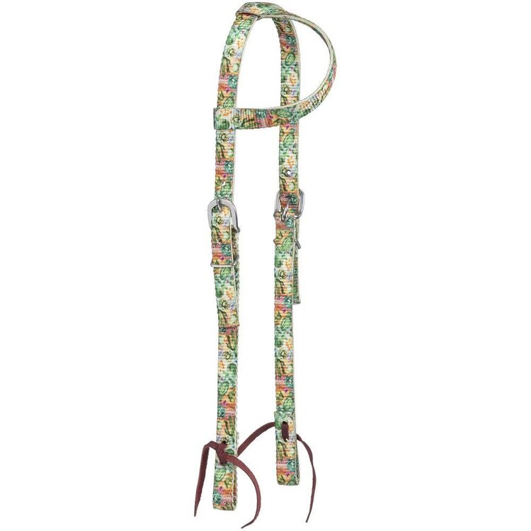 Tough 1 Cactus Print Web Headstall