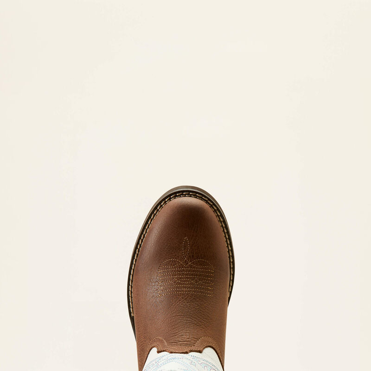 Ariat Elko Boot Dark Cottage/ White Icing