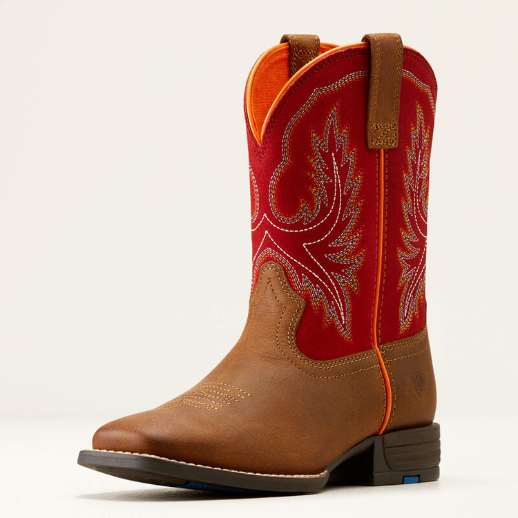 Ariat Kids Wilder Boot Grand Canyon/ Ruby Red