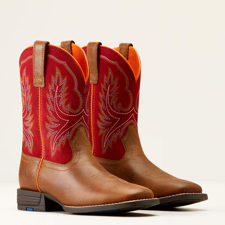 Ariat Kids Wilder Boot Grand Canyon/ Ruby Red