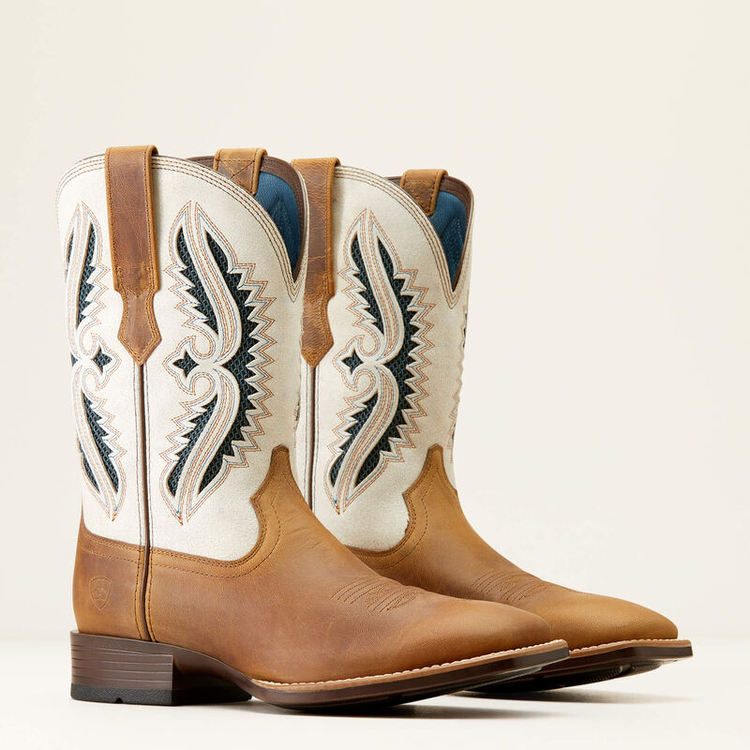 Ariat Rowder VenTEK 360 Boot Marbled Tan/ White