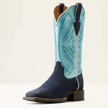 Ariat Round Up Ruidoso Boot Midnight in Marfa Roughout