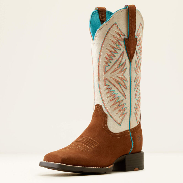 Ariat Round Up Ruidoso Boot Cedar Roughout