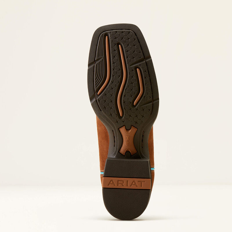 Ariat Round Up Ruidoso Boot Cedar Roughout