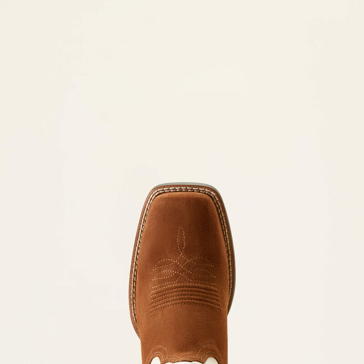 Ariat Round Up Ruidoso Boot Cedar Roughout