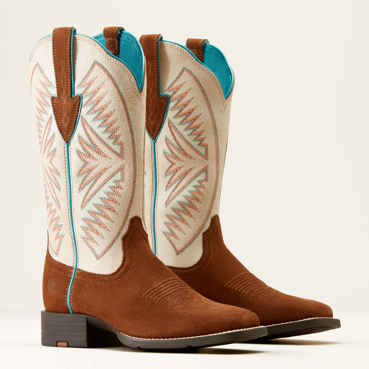 Ariat Round Up Ruidoso Boot Cedar Roughout