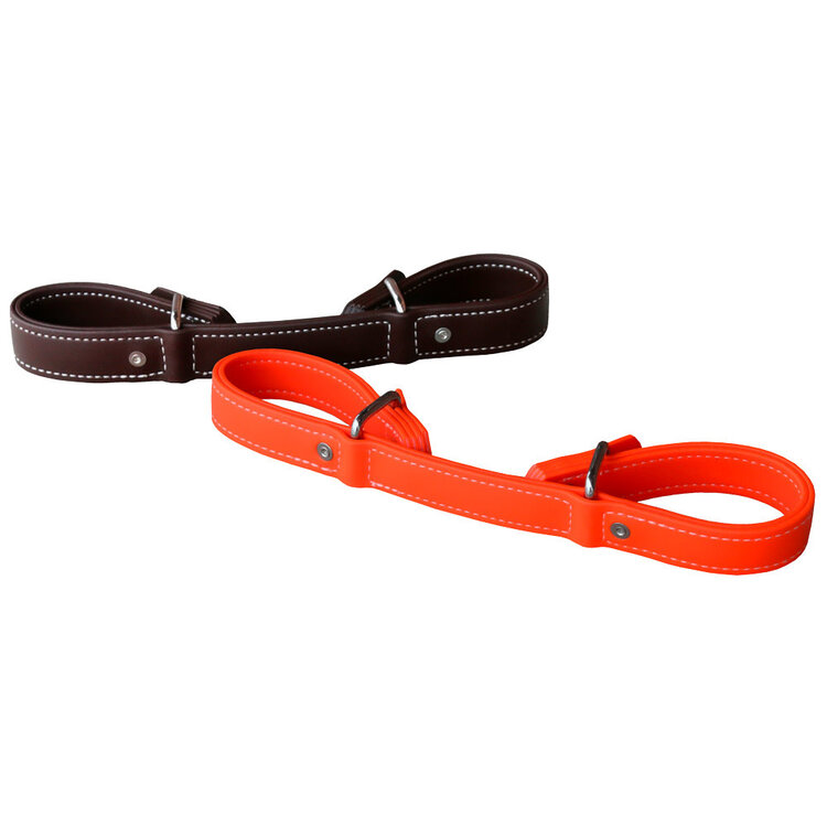 Berlin Custom Leather Orange Beta Biothane 1 1/4" Hobbles