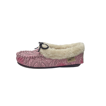 Blazin Roxx Girls Rose Moccasin Slippers