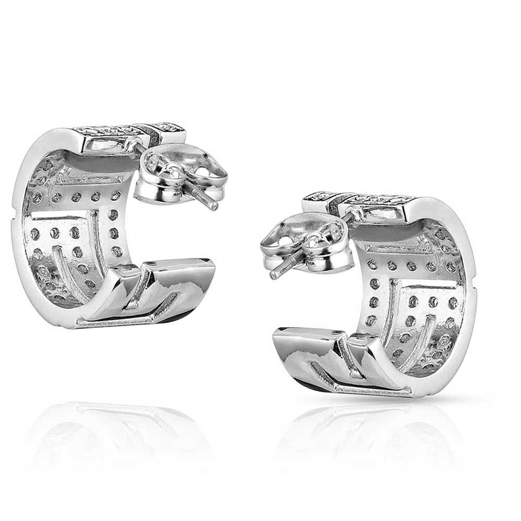 Montana Silversmiths Unpredictable Elegance Crystal Earrings