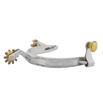 Metalab Engraved Roper Medium Spurs