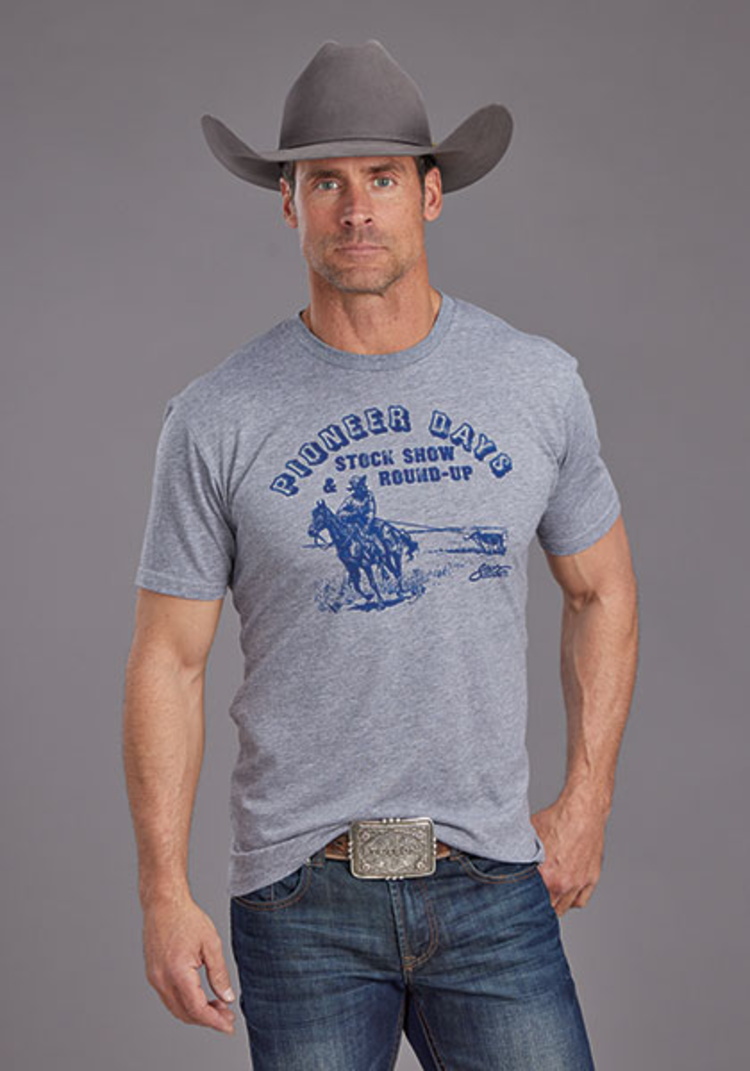 Stetson Pioneer Days Tee Grey