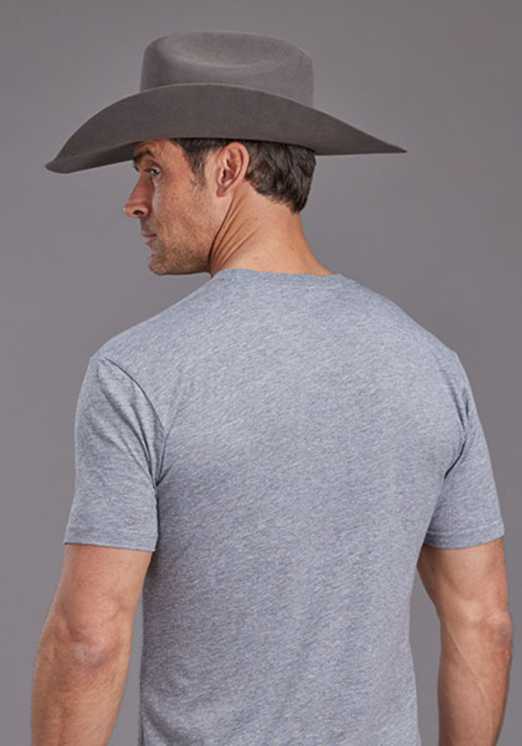 Stetson Pioneer Days Tee Grey