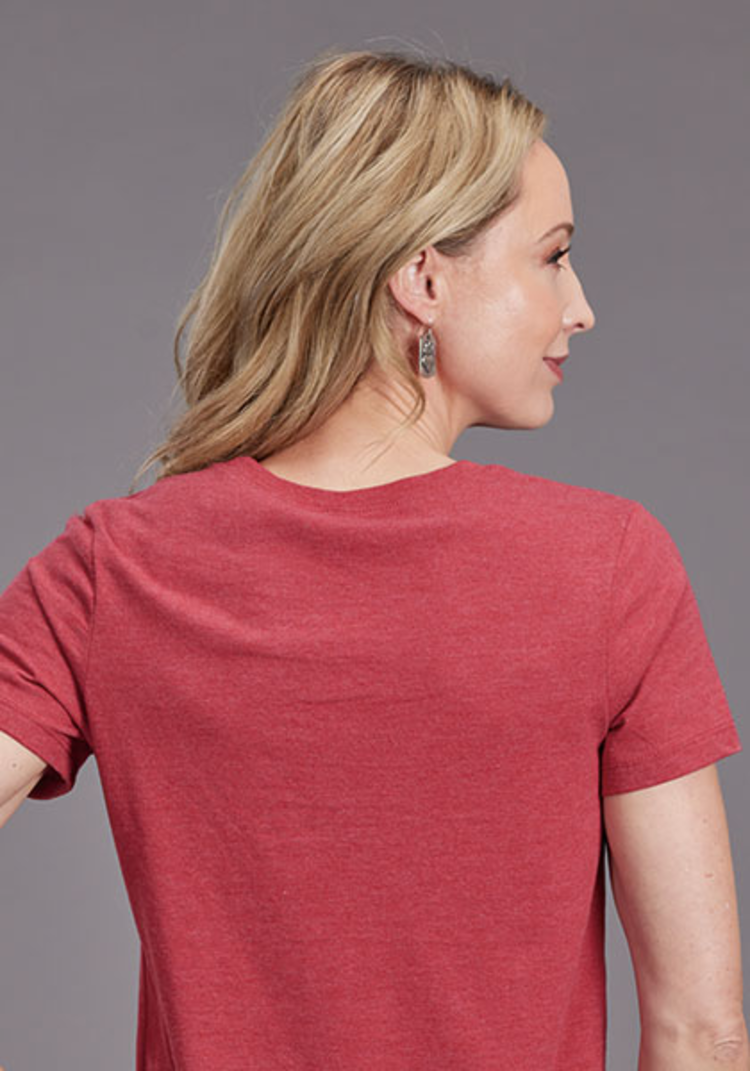 Stetson The Hat of the West Tee Red