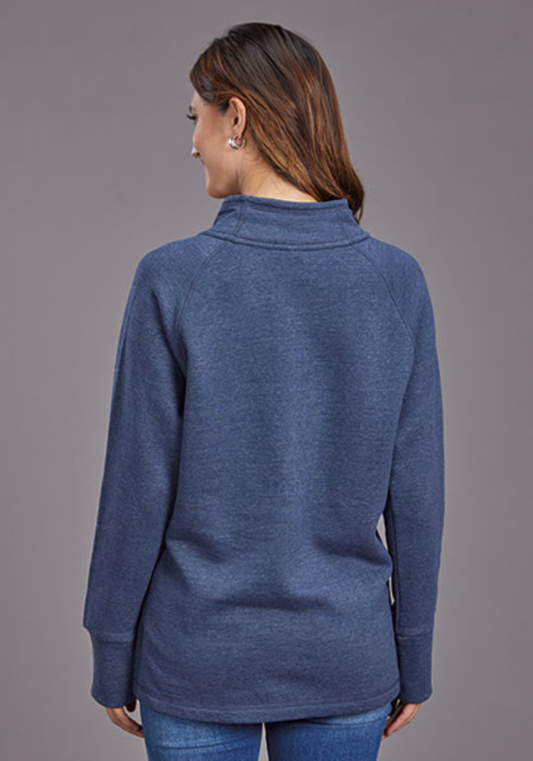 Stetson Script Hoodie Blue