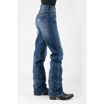Stetson High Rise Straight Leg Arrow Jean