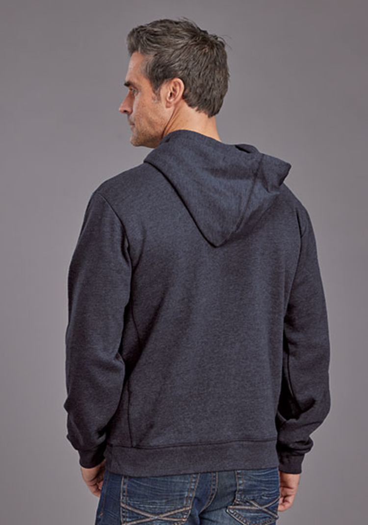 Stetson Block Letter Hoodie Blue
