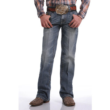 Cinch Boys Slim Fit Medium Wash Jean