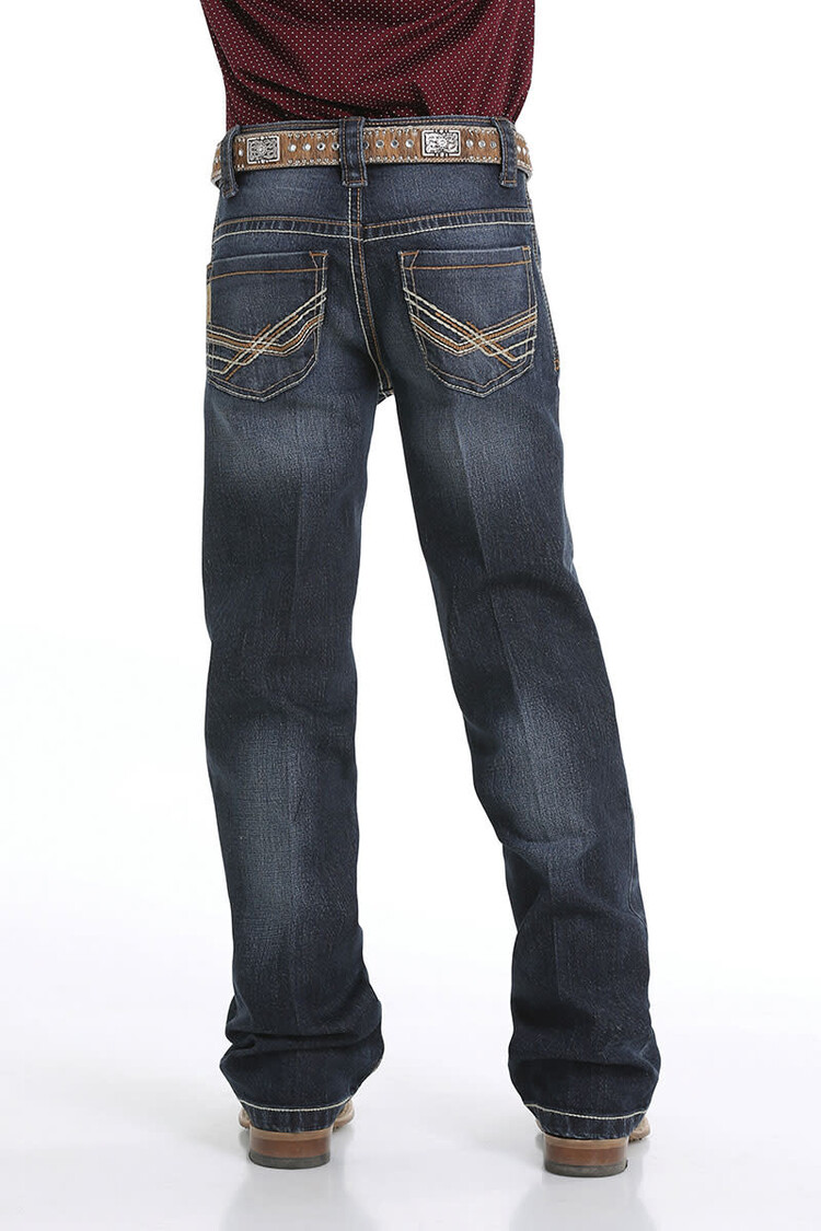 Cinch Boys Relaxed Fit Dark Rinse Jeans