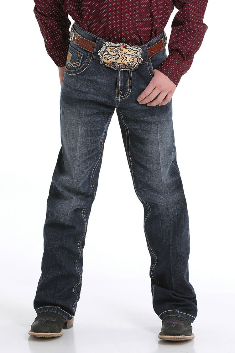 Cinch Boys Relaxed Fit Dark Rinse Jeans