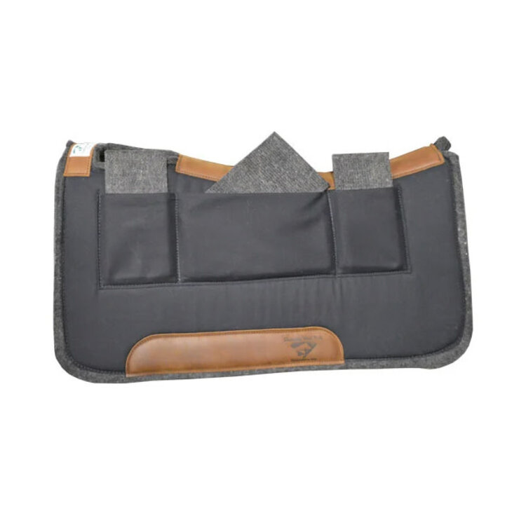 Diamond Wool Pad Company Contoured Relief Pad 30x30 Black