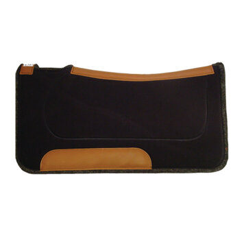 Diamond Wool Pad Company Contoured Ranch Pad 30x30 Black