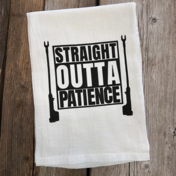 Straight Outta Western Tea Towel
