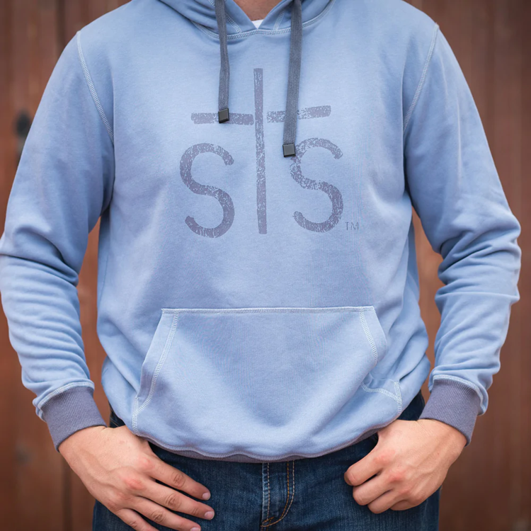 STS Ranchwear Mens Ranch Hoodie Blue