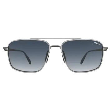 BEX Sunglasses ACCEL Matte Silver/ Sapphire Ombre