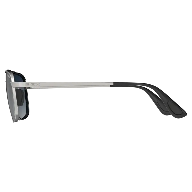 BEX Sunglasses ACCEL Matte Silver/ Sapphire Ombre