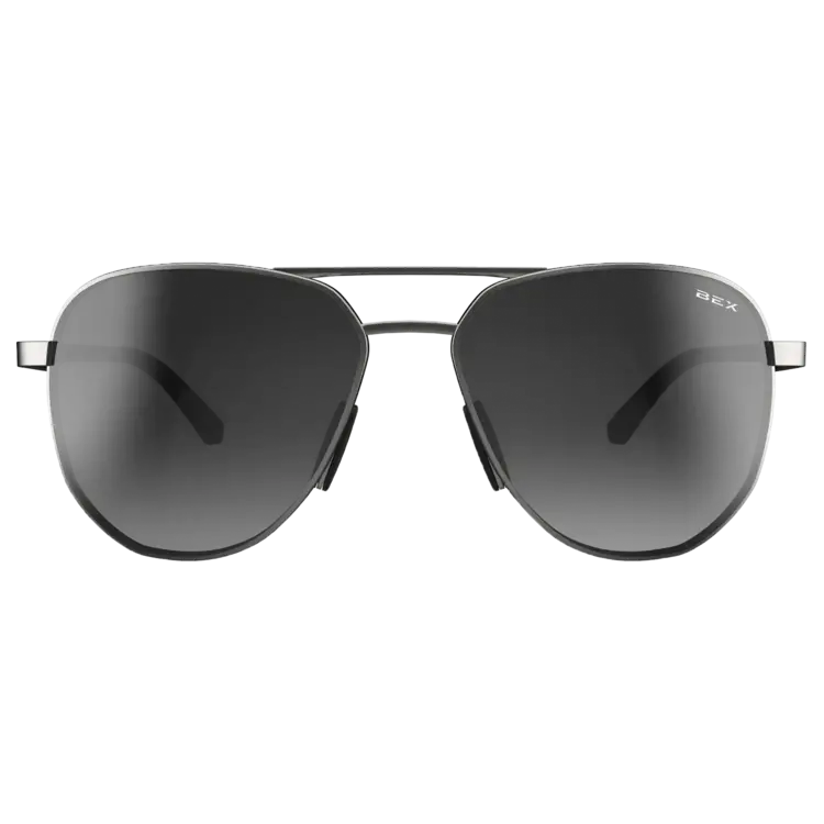 BEX Sunglasses WELVIS Matte Silver/Grey/Silver