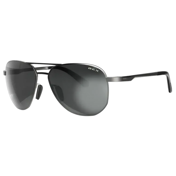 BEX Sunglasses WELVIS Matte Silver/Grey/Silver