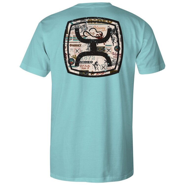 HOOey Zenith Youth Crew Neck Tee Turquoise